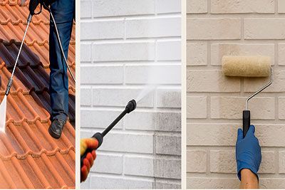 Nettoyage de toitures et façades à Paris : différences entre nettoyage haute pression, basse pression et traitement